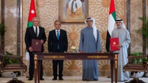 التوقيع في ابو ظبي على اتفاقية تأسيس الشركة الاردنية الاماراتي لسكك الحديد